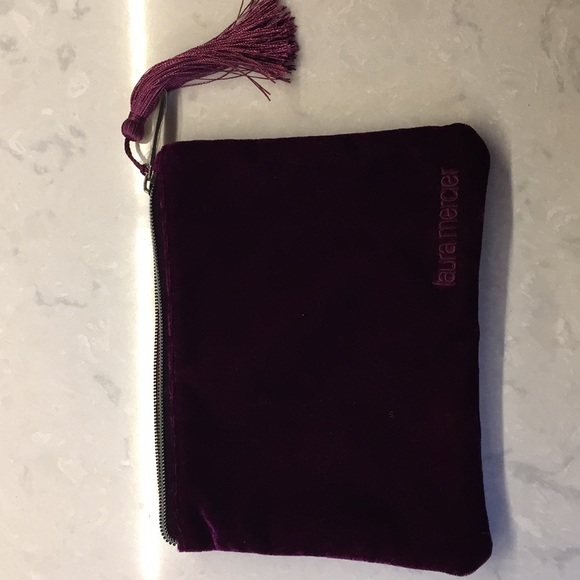 laura mercier Handbags - Laura Mercier Velvet Makeup/Jewelry Bag New